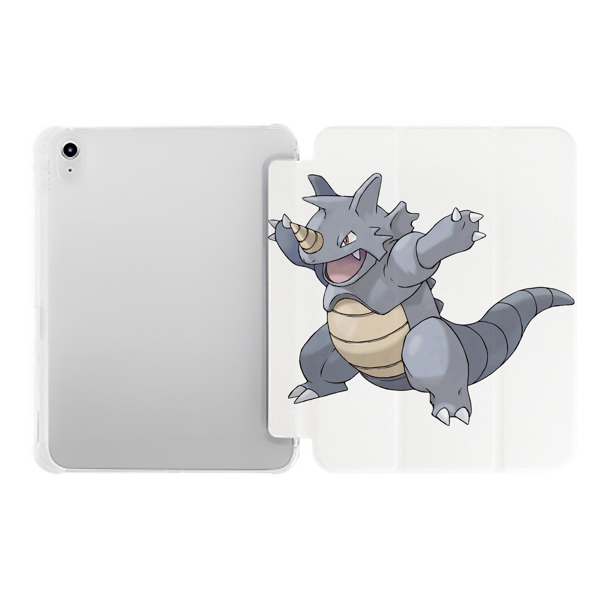 （画像用） ポケットモンスター Pokémon IPad ケース ペン収納付き 三つ折りスタンド PUレザー×シリコン 対応機種9.5/10.5/10.9インチ